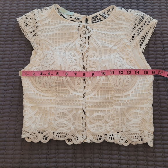 Karmai embroidery crop top, size medium - Picture 11 of 13